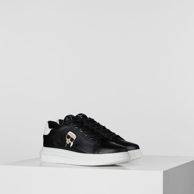 Black Men's Karl Lagerfeld K/Ikonik Kapri Sneakers | TH319KYDT