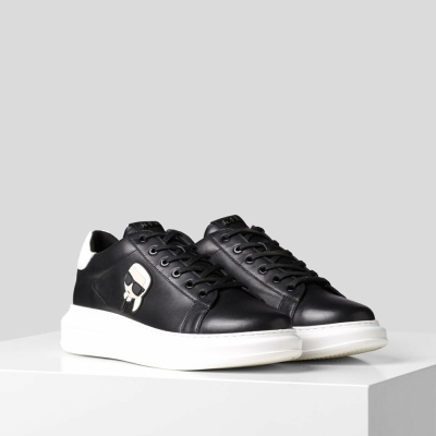 Black Men's Karl Lagerfeld K/Ikonik Kapri Sneakers | TH817KMBF