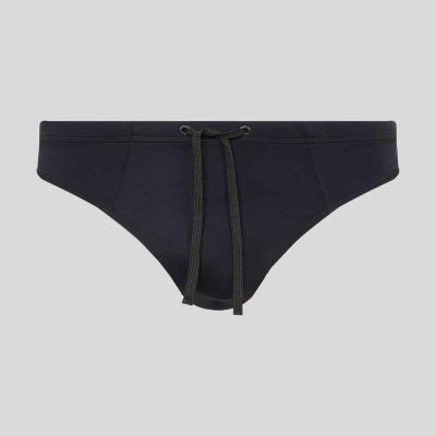 Black Men's Karl Lagerfeld Karl Logo Speedo Beachwear | TH036VXSF