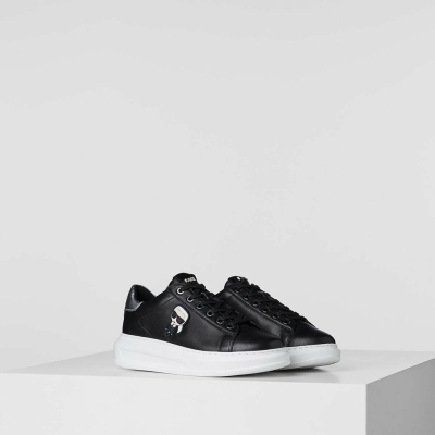 Black Women's Karl Lagerfeld K/Ikonik Kapri Sneakers | TH126EZBS