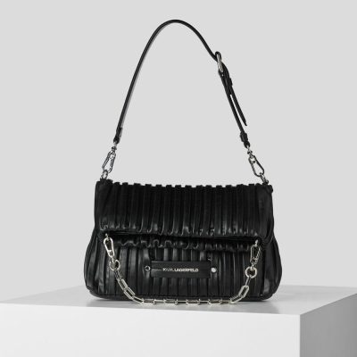Black Women's Karl Lagerfeld K/Kushion Small Folded Tote Bags | TH760PHIB