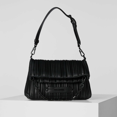 Black Women's Karl Lagerfeld K/Kushion Small Folded Tote Bags | TH926QTKW
