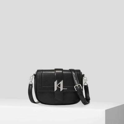 Black Women's Karl Lagerfeld K/Saddle Shoulder Bags | TH954KCLZ