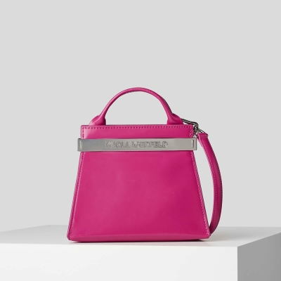 Fuchsia Women's Karl Lagerfeld K/Kross Archive Small Handbags | TH156PCZU