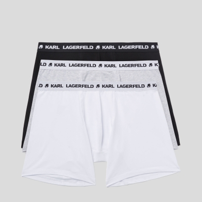 Multicolor Men's Karl Lagerfeld Logo Boxers - 3 Pack Underwear | TH895PBGX