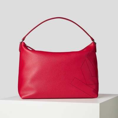 Red Women's Karl Lagerfeld K/Athleisure Tote Bags | TH546KOTH