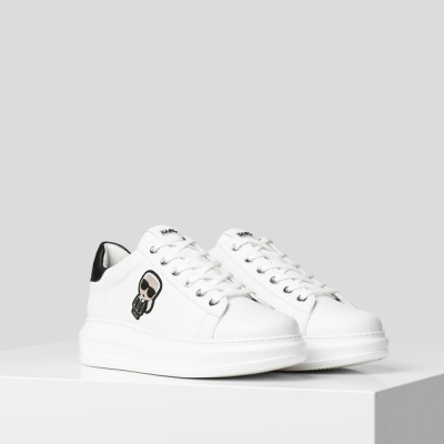 White Women's Karl Lagerfeld K/Ikonik Kapri Sneakers | TH649FPHK