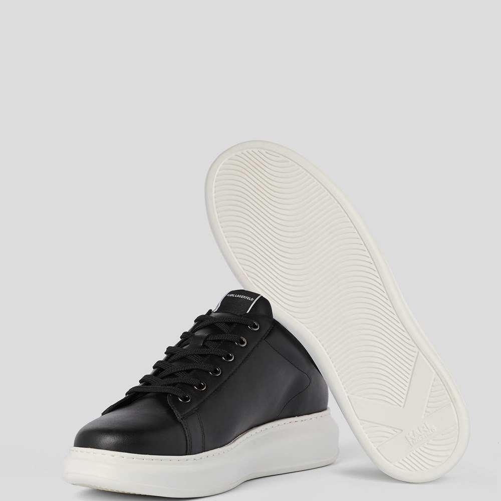 Black Men's Karl Lagerfeld K/Ikonik Kapri Sneakers | TH319KYDT