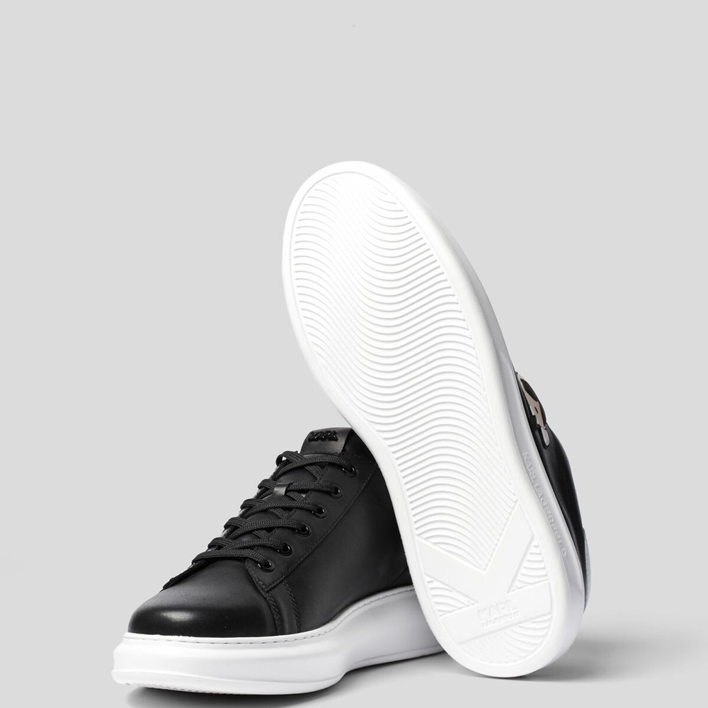 Black Men's Karl Lagerfeld K/Ikonik Kapri Sneakers | TH817KMBF