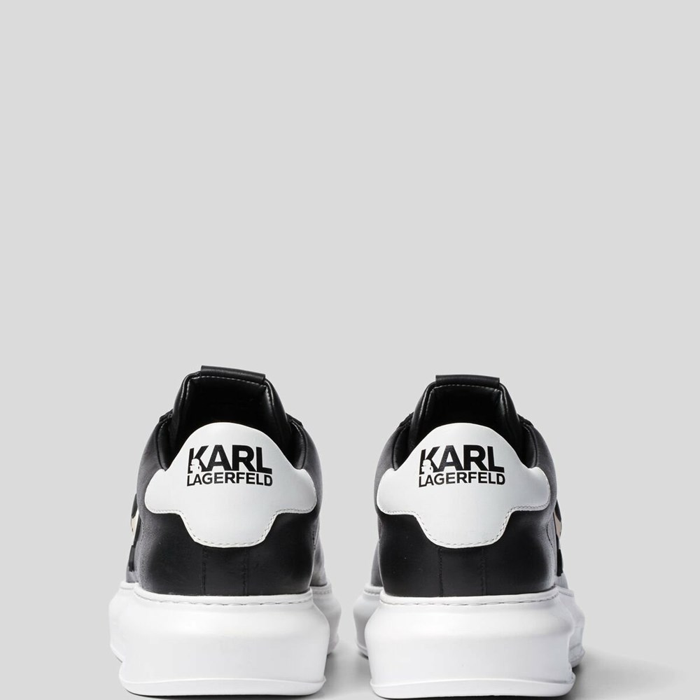 Black Men's Karl Lagerfeld K/Ikonik Kapri Sneakers | TH817KMBF