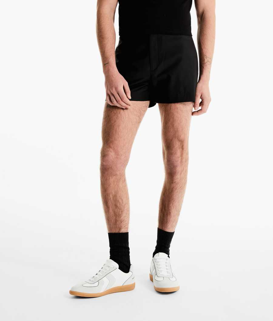 Black Men's Karl Lagerfeld Karl Lagerfeld X Alled-martinez Shorts | TH521PEGZ