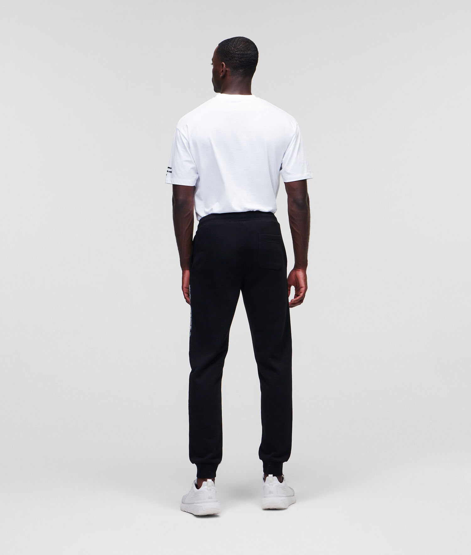 Black Men's Karl Lagerfeld Karl More Pants | TH961JKRU