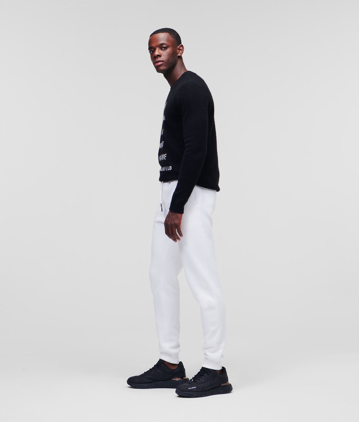 Black Men's Karl Lagerfeld Karl Sweatpants | TH417OBAZ