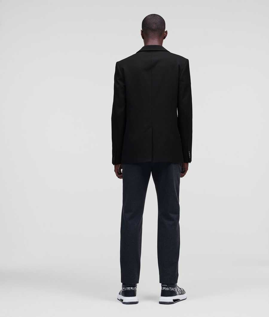 Black Men's Karl Lagerfeld Oversized Tailored Blazers | TH298TEXM