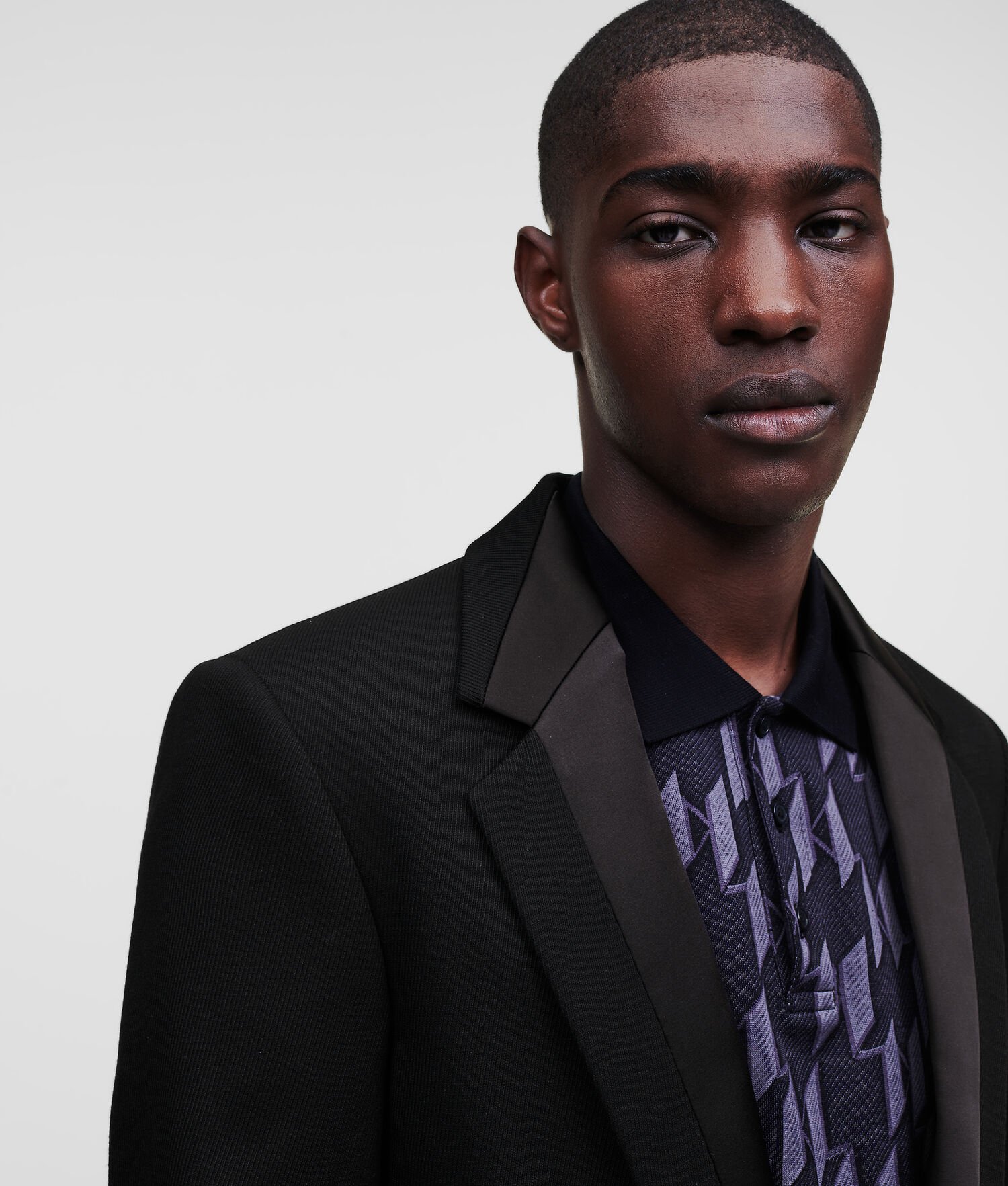 Black Men's Karl Lagerfeld Oversized Tailored Blazers | TH298TEXM