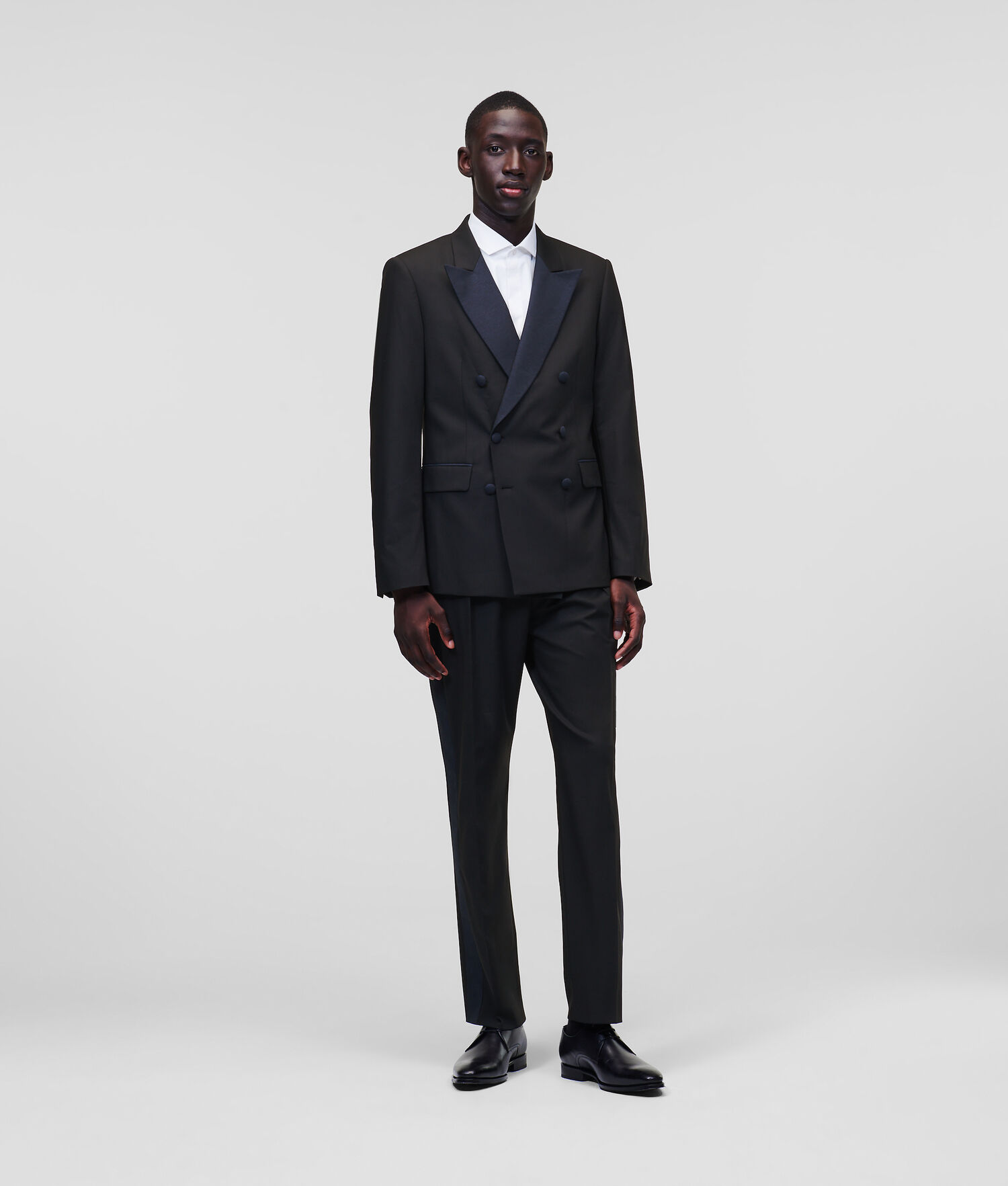 Black Men's Karl Lagerfeld Tailored Pants | TH902USJL