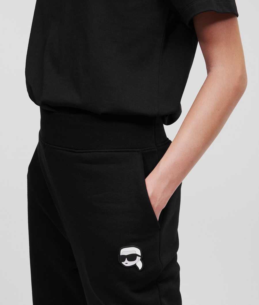 Black Women's Karl Lagerfeld Ikonik 2.0 Sweatpants | TH184BTLQ