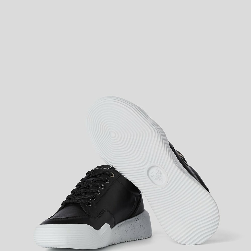 Black Women's Karl Lagerfeld K/Ikonik Kapri Run Sneakers | TH903YQTA