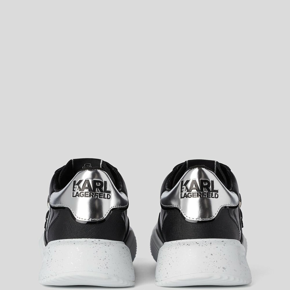 Black Women's Karl Lagerfeld K/Ikonik Kapri Run Sneakers | TH903YQTA