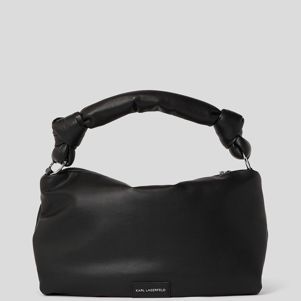 Black Women's Karl Lagerfeld K/Knotted Small Shoulder Bags | TH056WYUE