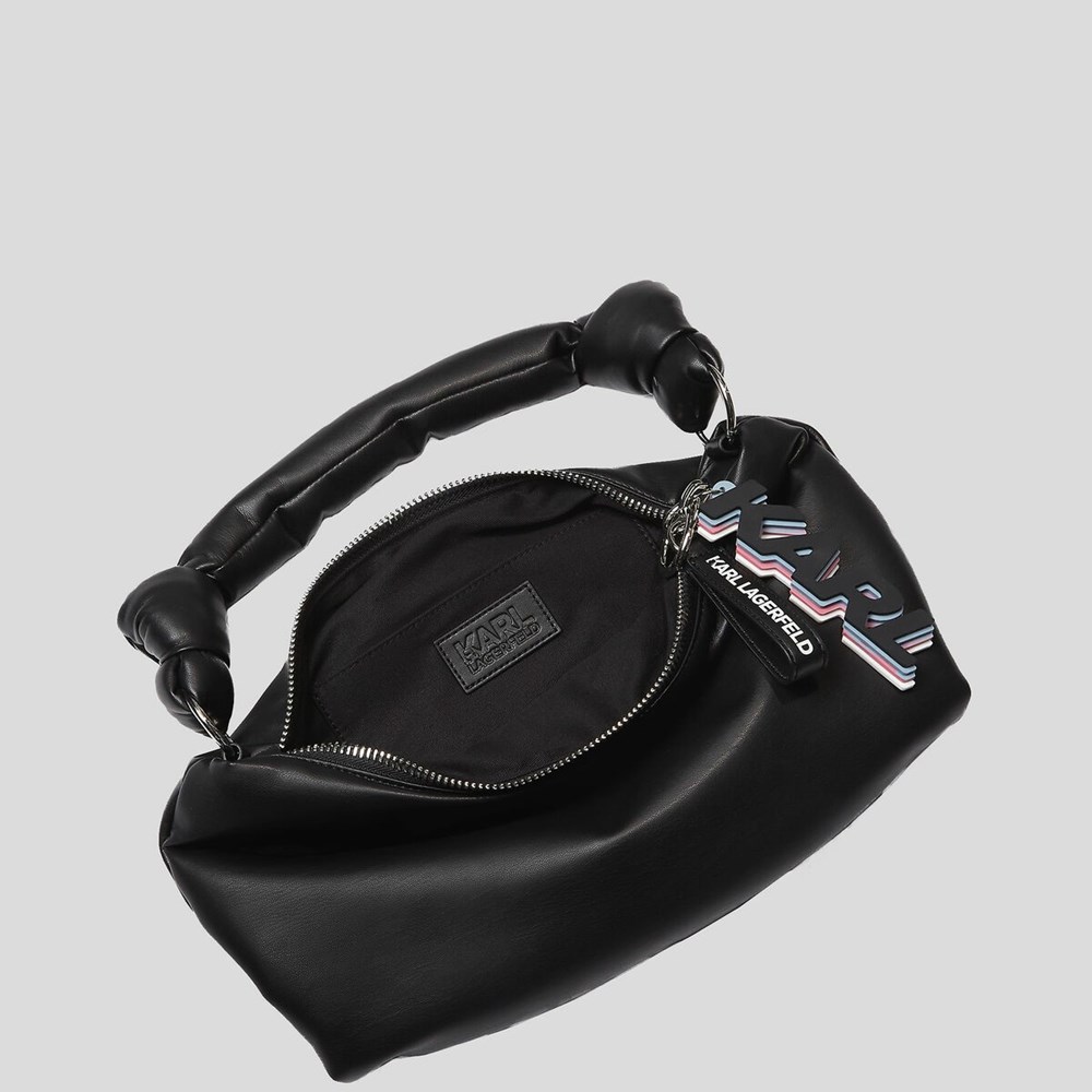 Black Women's Karl Lagerfeld K/Knotted Small Shoulder Bags | TH056WYUE