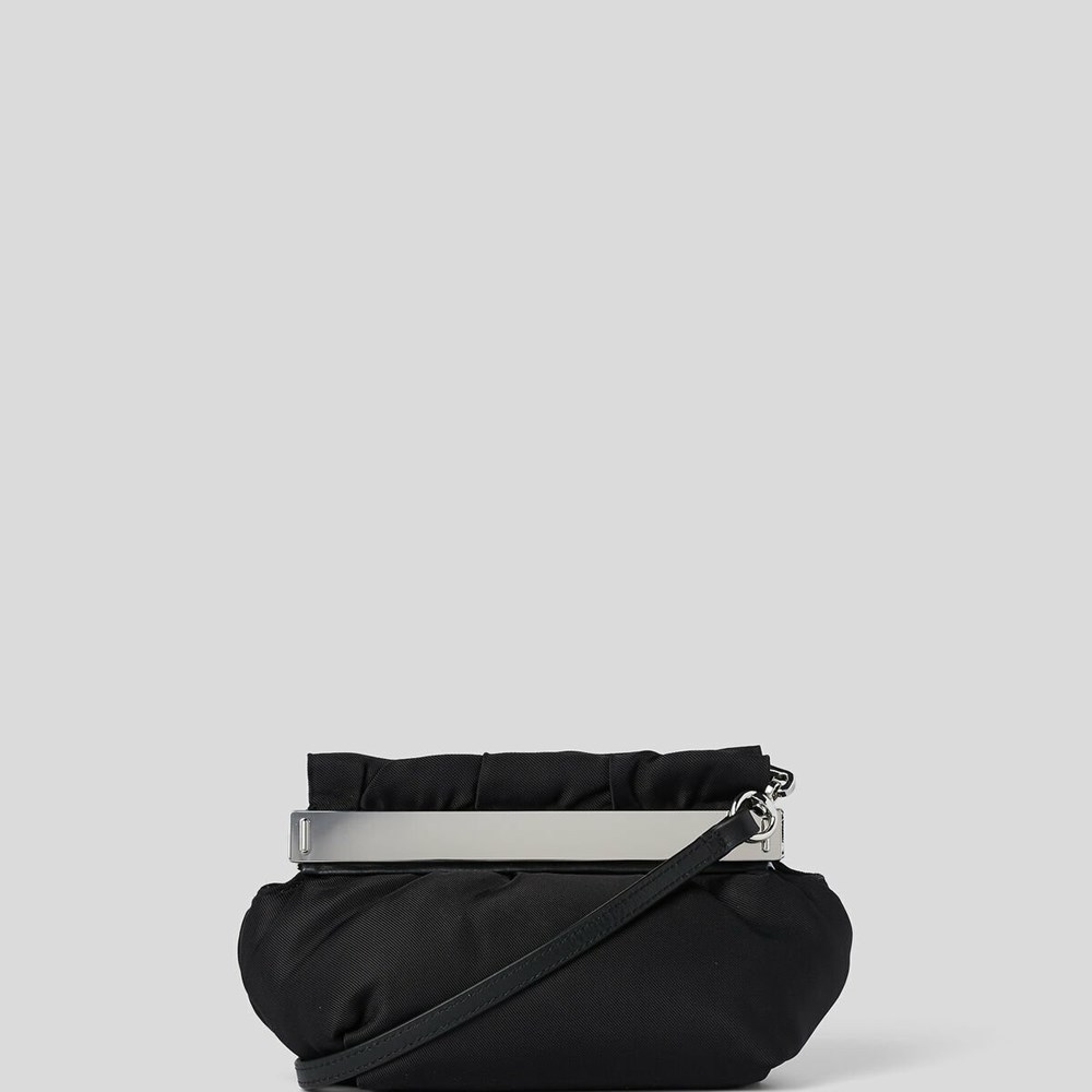 Black Women's Karl Lagerfeld K/Kross Baguette Bag | TH976PBAM