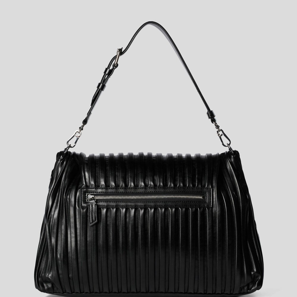 Black Women's Karl Lagerfeld K/Kushion Folded Tote Bags | TH320NREP