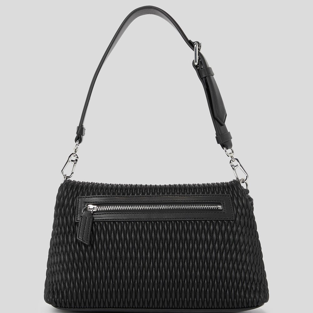 Black Women's Karl Lagerfeld K/Kushion Quilted Folded Tote Bags | TH265AETX