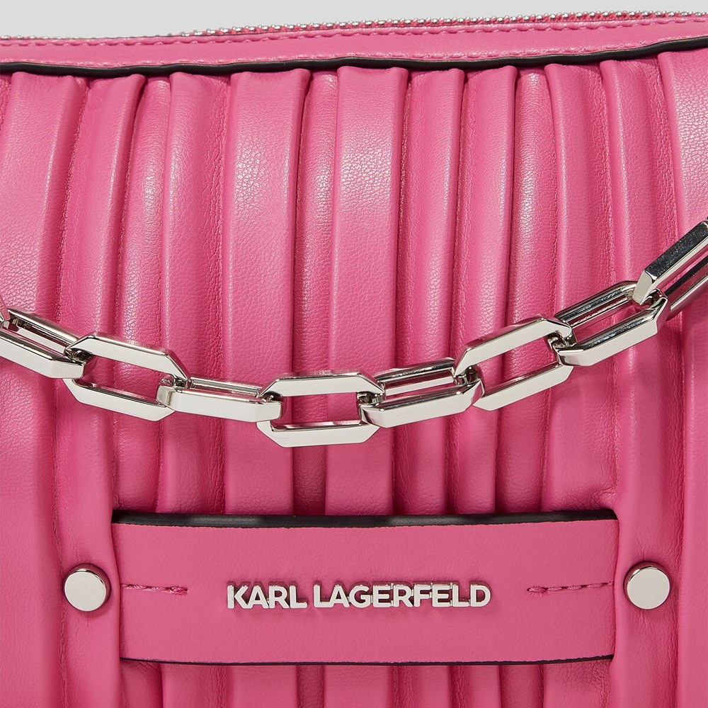 Black Women's Karl Lagerfeld K/Kushion Shoulder Bags | TH709MRTV