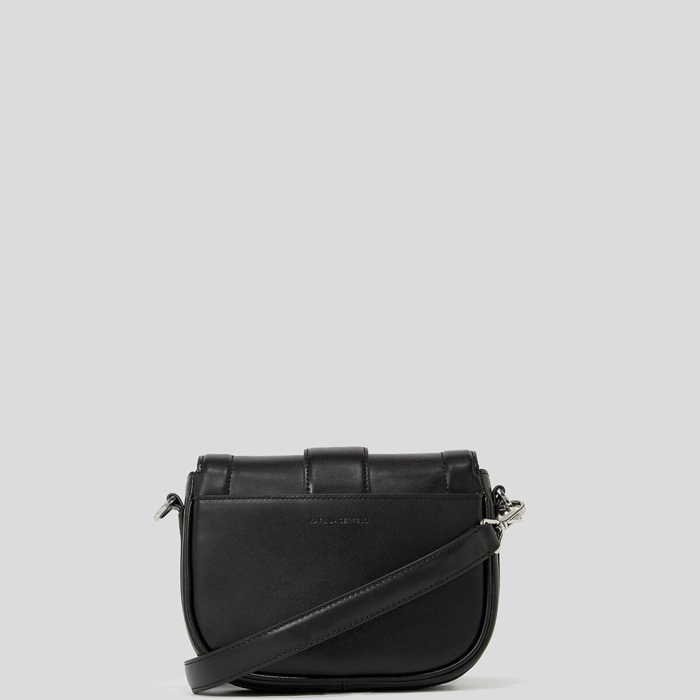 Black Women's Karl Lagerfeld K/Saddle Small Shoulder Bags | TH638GEBT