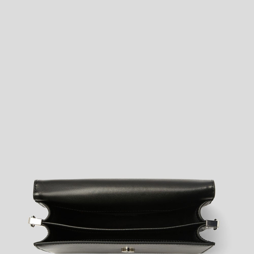 Black Women's Karl Lagerfeld K/Signature Shoulder Bags | TH876QFTO