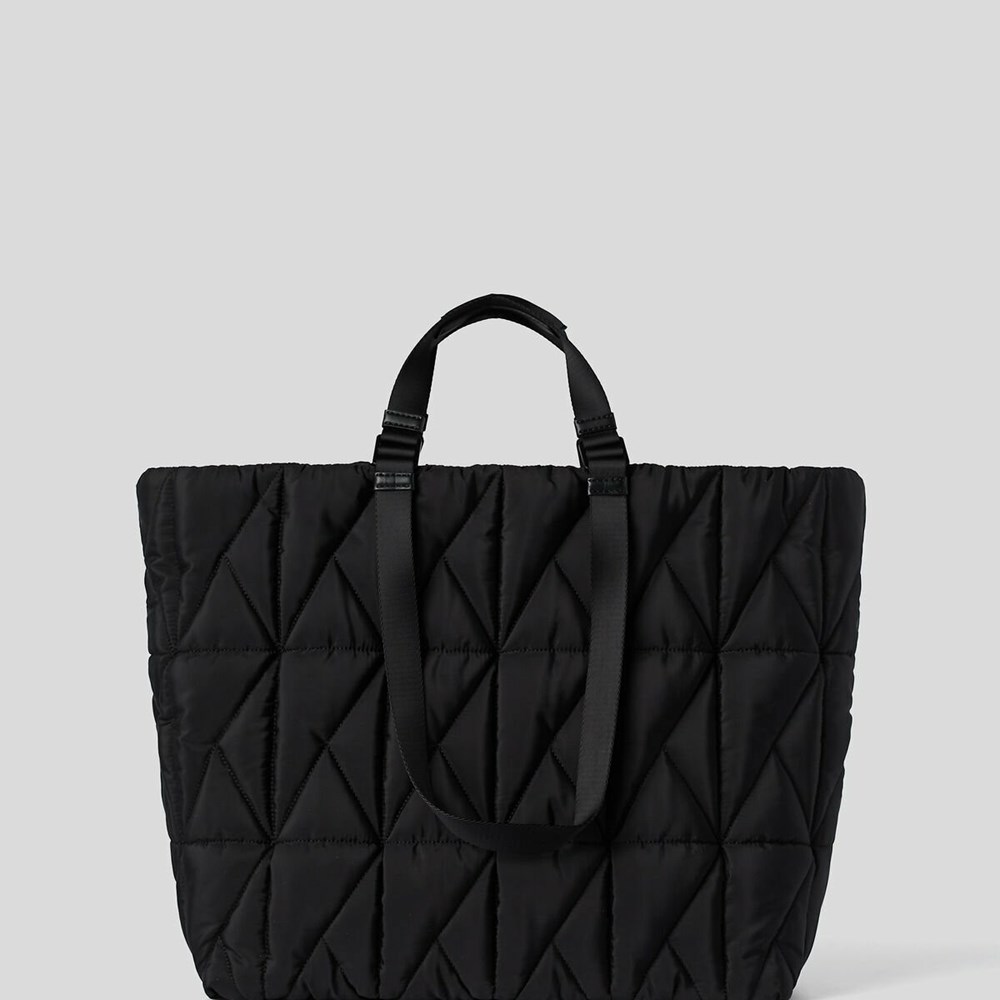 Black Women's Karl Lagerfeld K/Studio Nylon Tote Bags | TH804GODK