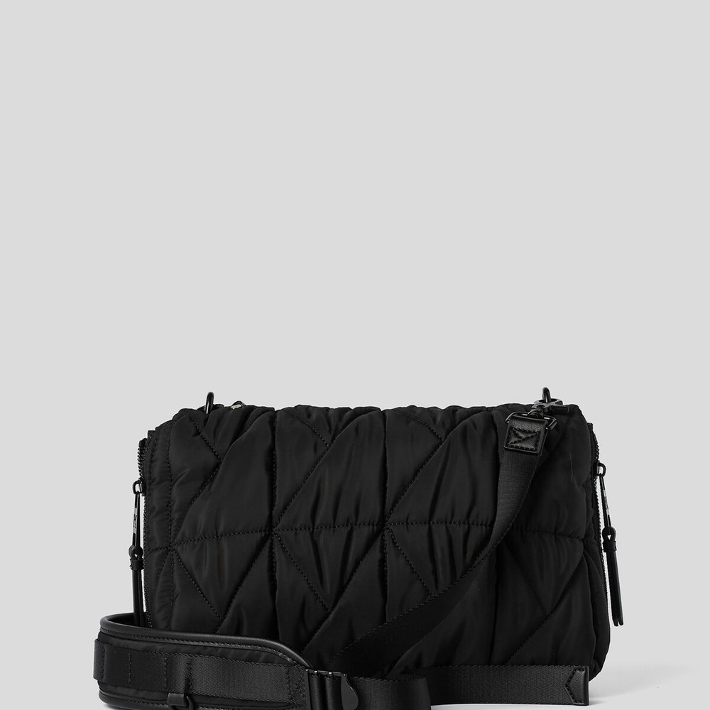 Black Women's Karl Lagerfeld K/Studio Nylon Shoulder Bags | TH867IPGV