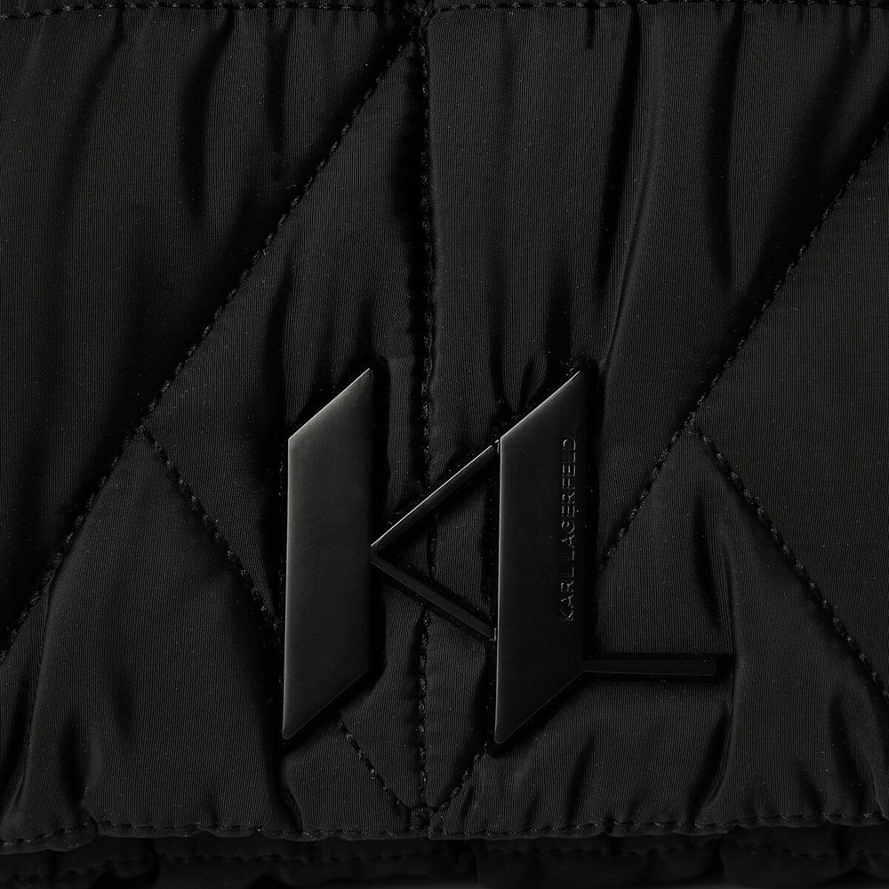 Black Women's Karl Lagerfeld K/Studio Nylon Shoulder Bags | TH867IPGV