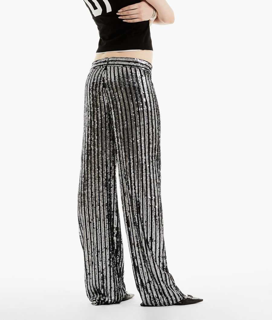 Black Women\'s Karl Lagerfeld Karl Lagerfeld X Alled-martinez Pants | TH731OZLH