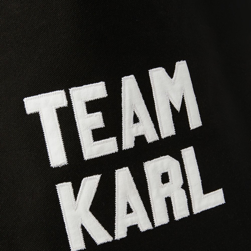 Black Women's Karl Lagerfeld Karl Lagerfeld X Alled-martinez Team Karl Tote Bags | TH791KBPD