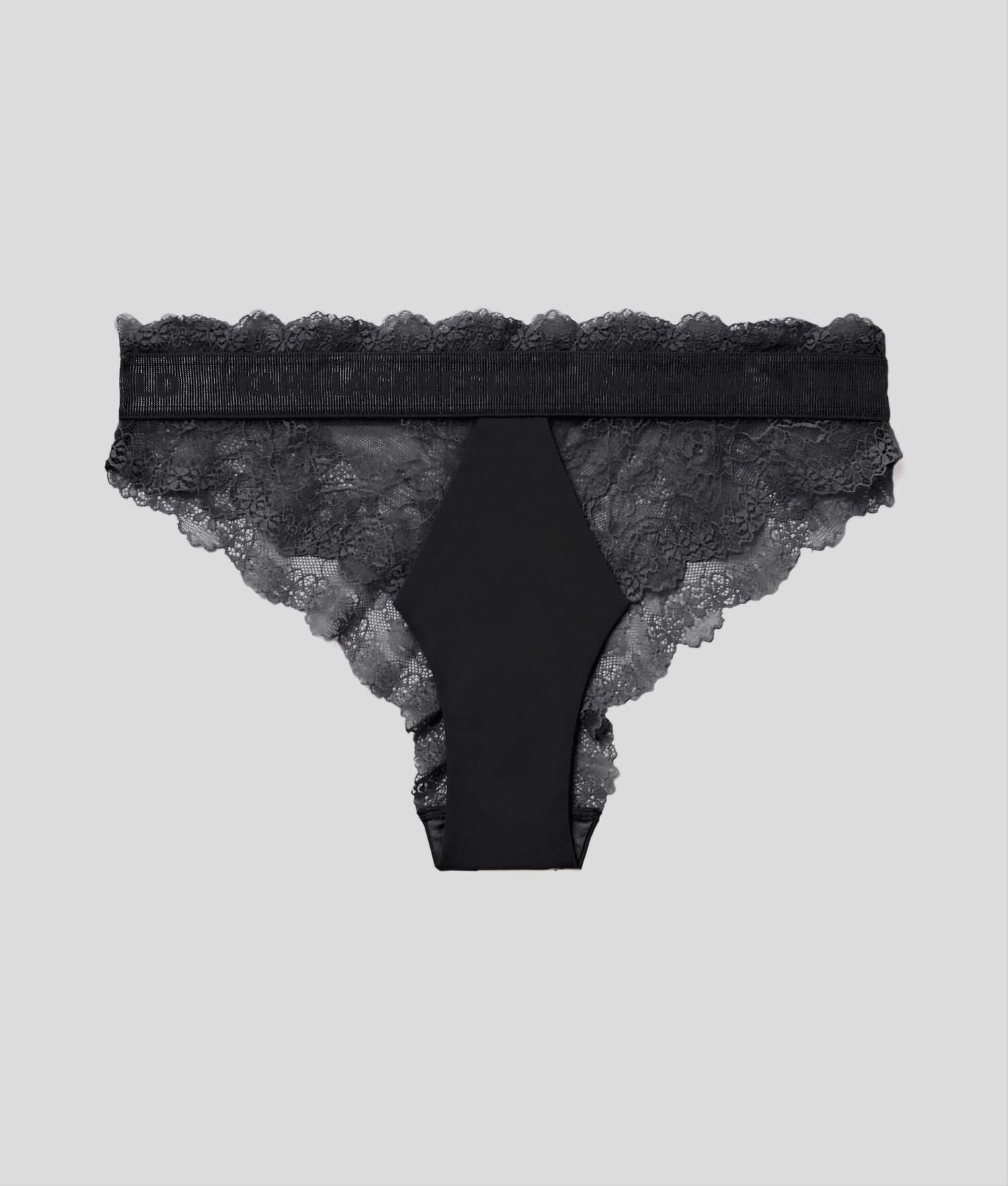 Black Women\'s Karl Lagerfeld Lace Bikini Briefs Underwear | TH586NCLU