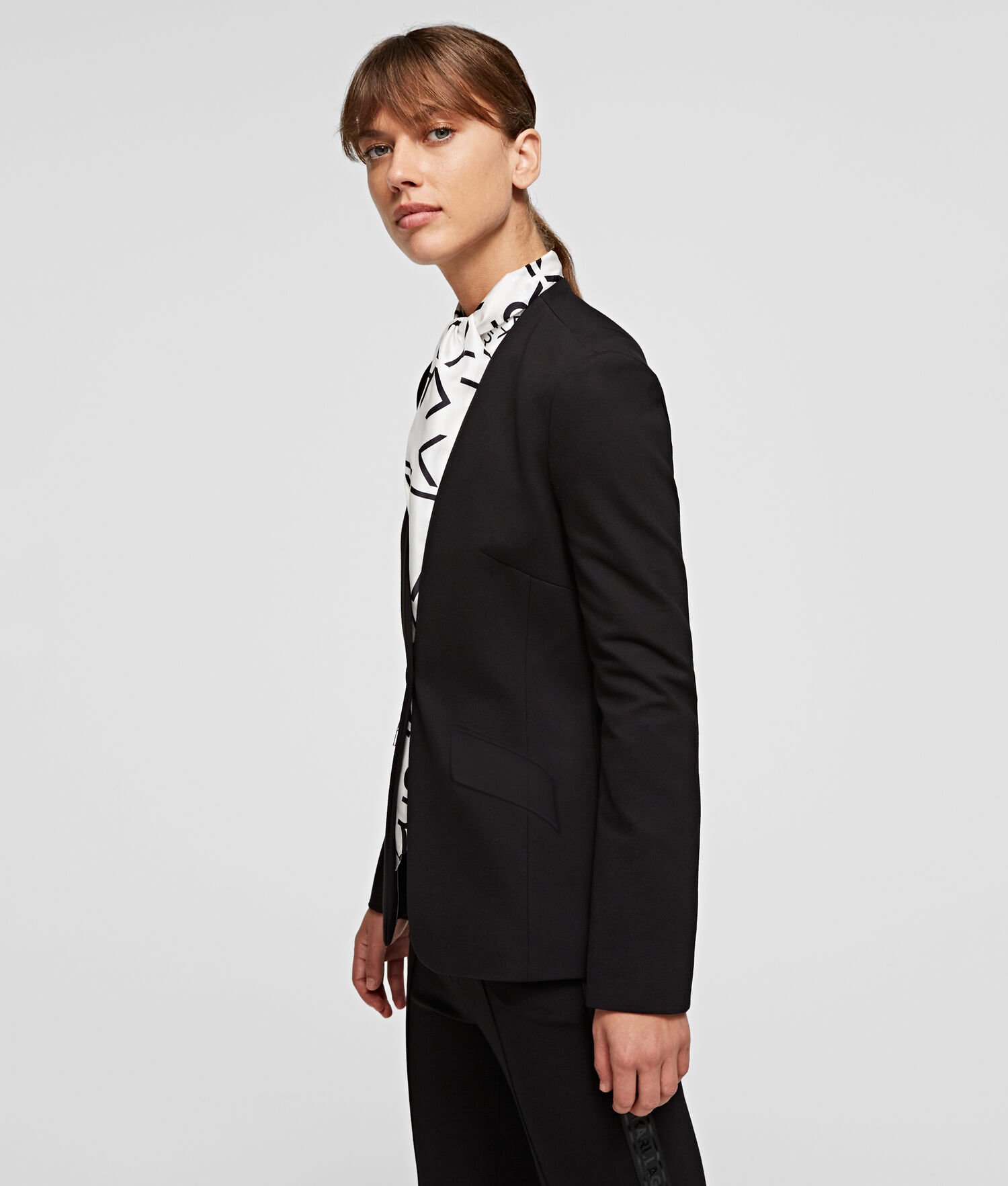 Black Women's Karl Lagerfeld Summer Punto Jackets | TH357RZFS