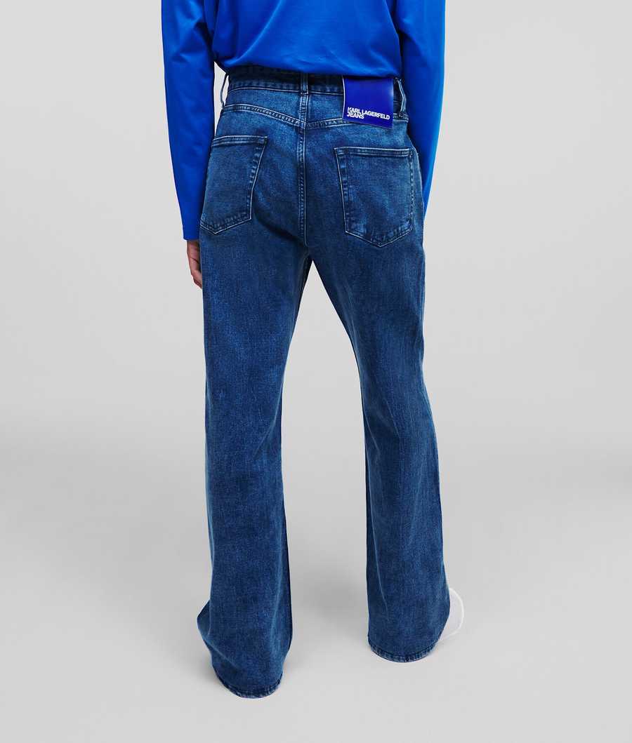 Blue Men's Karl Lagerfeld Klj Relaxed Jeans | TH732PLEK