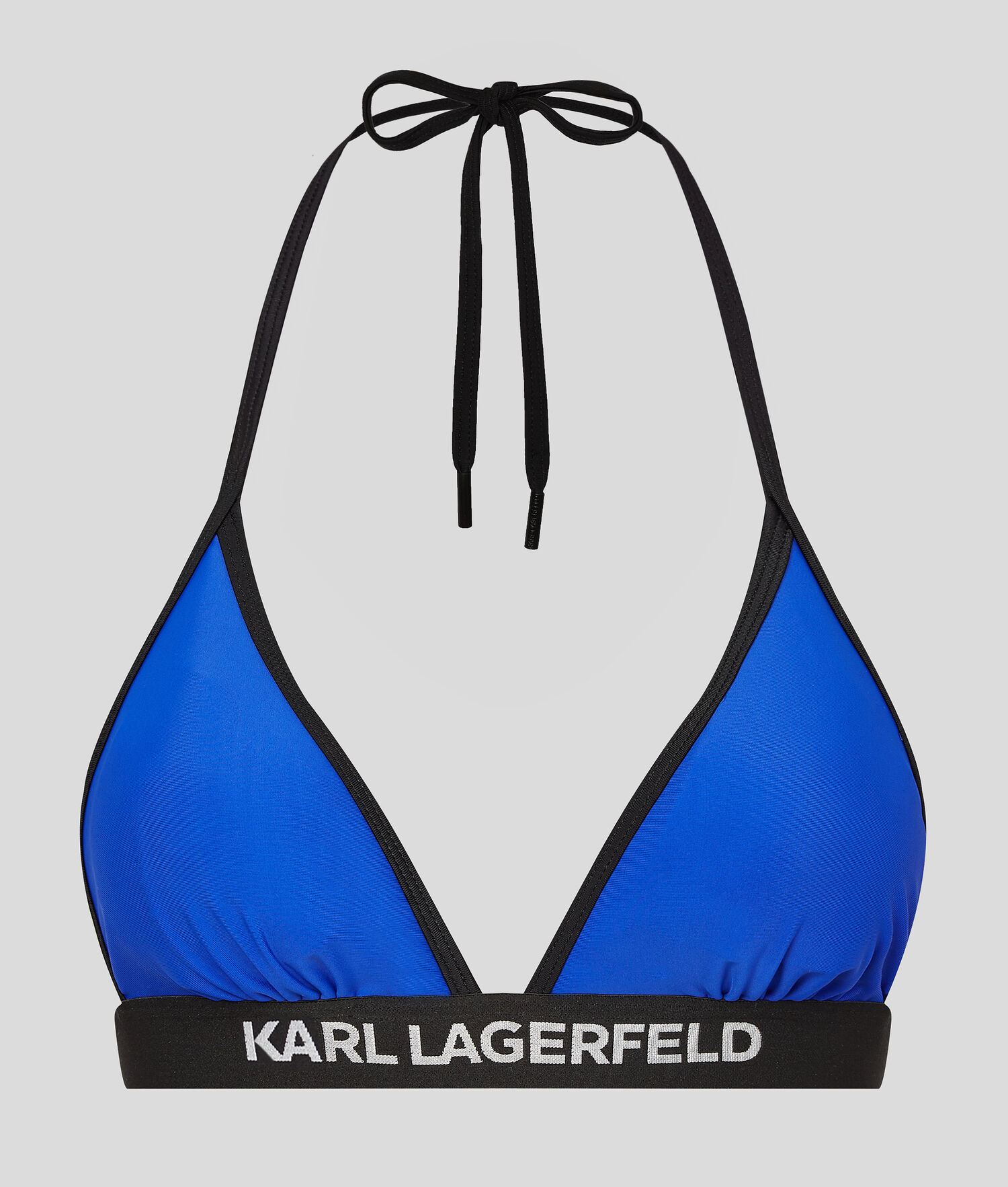 Blue Women's Karl Lagerfeld Karl Logo Triangle Beachwear | TH720DCXO