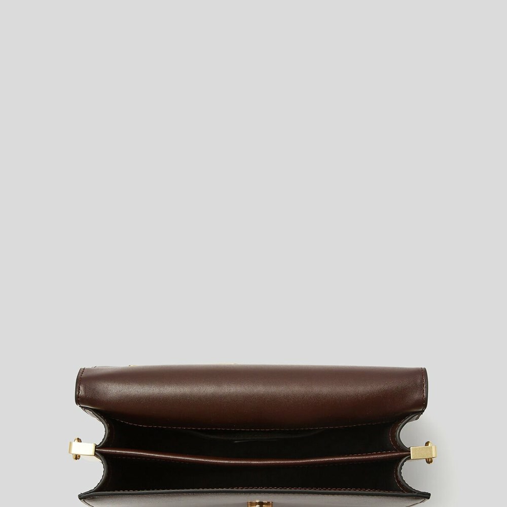 Brown Women's Karl Lagerfeld K/Signature Shoulder Bags | TH189VCNQ