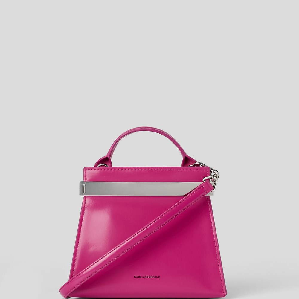 Fuchsia Women's Karl Lagerfeld K/Kross Archive Small Handbags | TH156PCZU