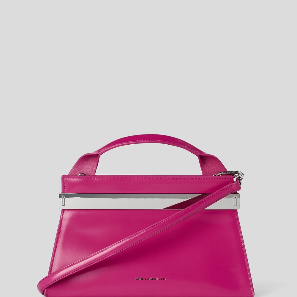 Fuchsia Women's Karl Lagerfeld K/Kross Archive Handbags | TH670YCRU