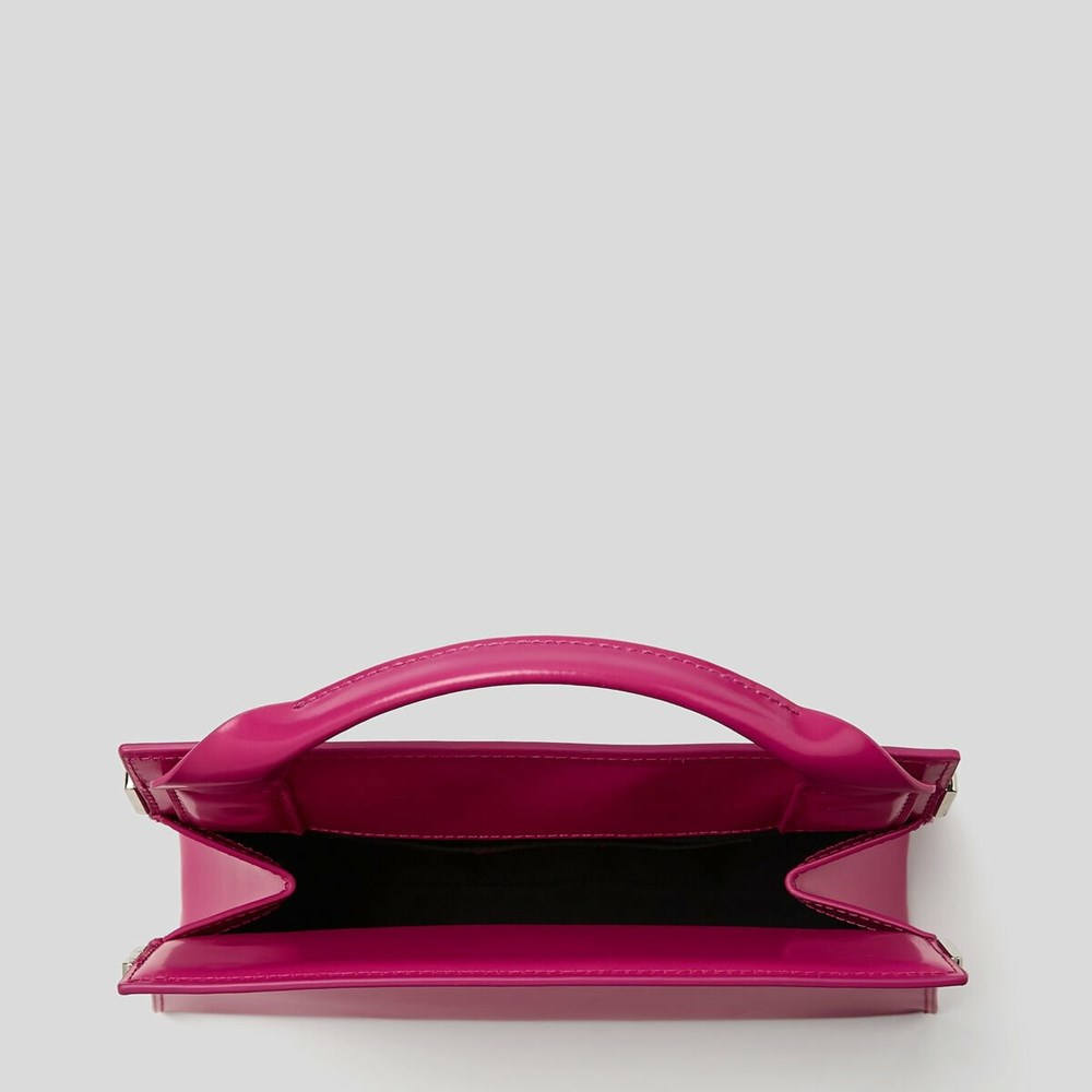 Fuchsia Women's Karl Lagerfeld K/Kross Archive Handbags | TH670YCRU