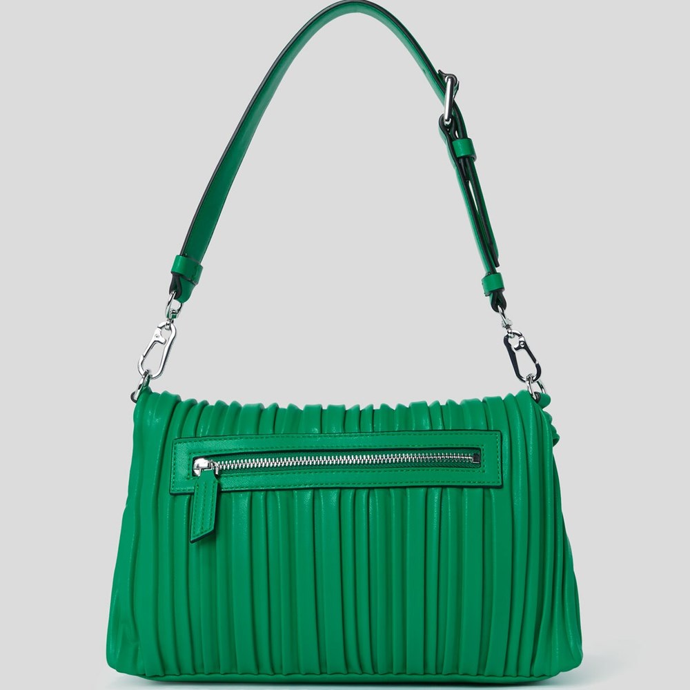 Green Women's Karl Lagerfeld K/Kushion Small Folded Tote Bags | TH249SDOQ