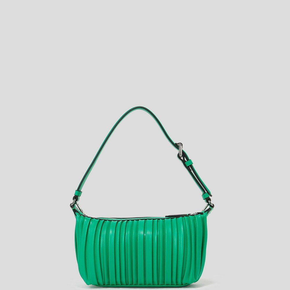 Green Women's Karl Lagerfeld K/Kushion Shoulder Bags | TH683TSPM