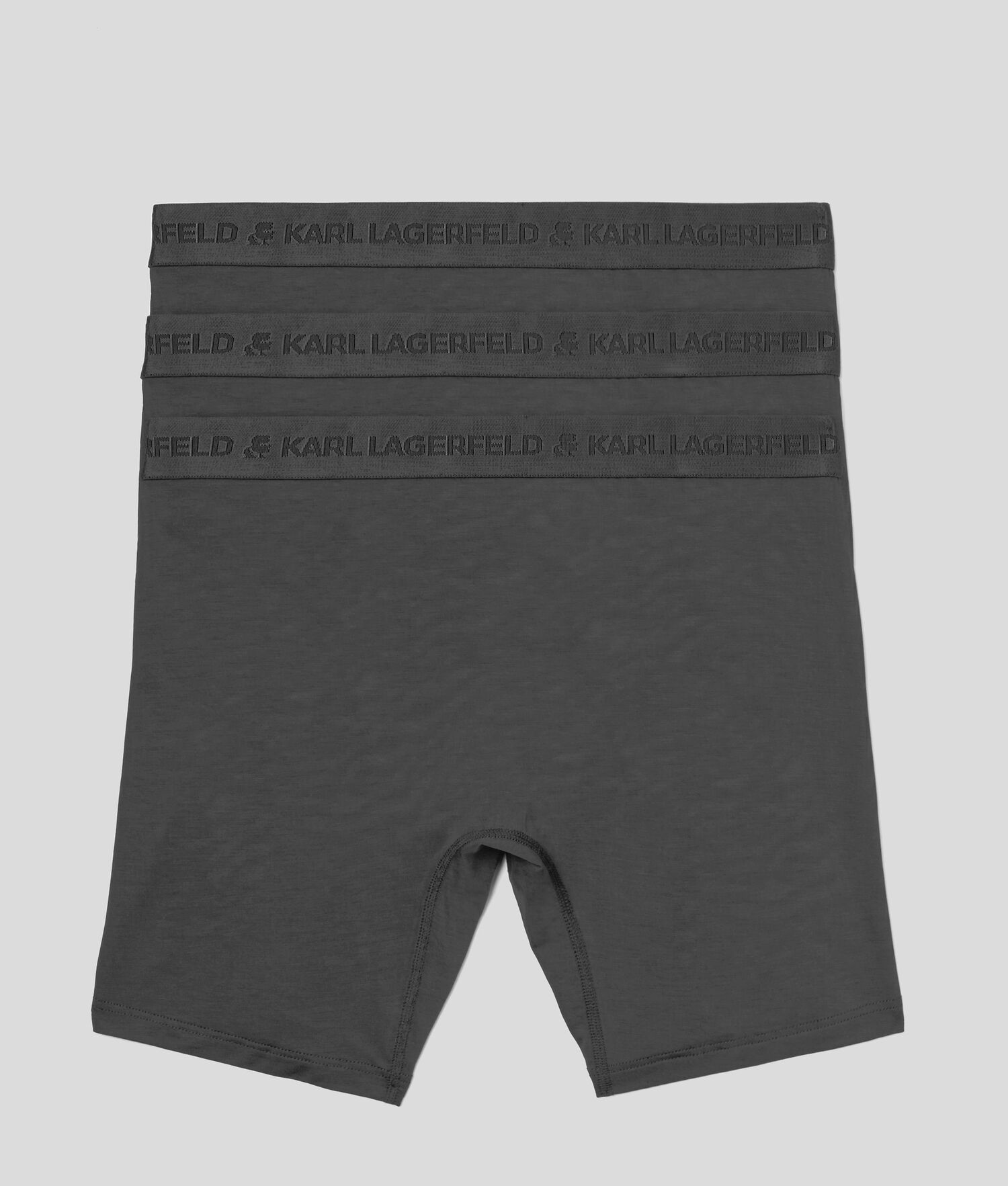 Grey Men's Karl Lagerfeld Premium Karl Logo Boxers – 3 Pack Underwear | TH017IRKS