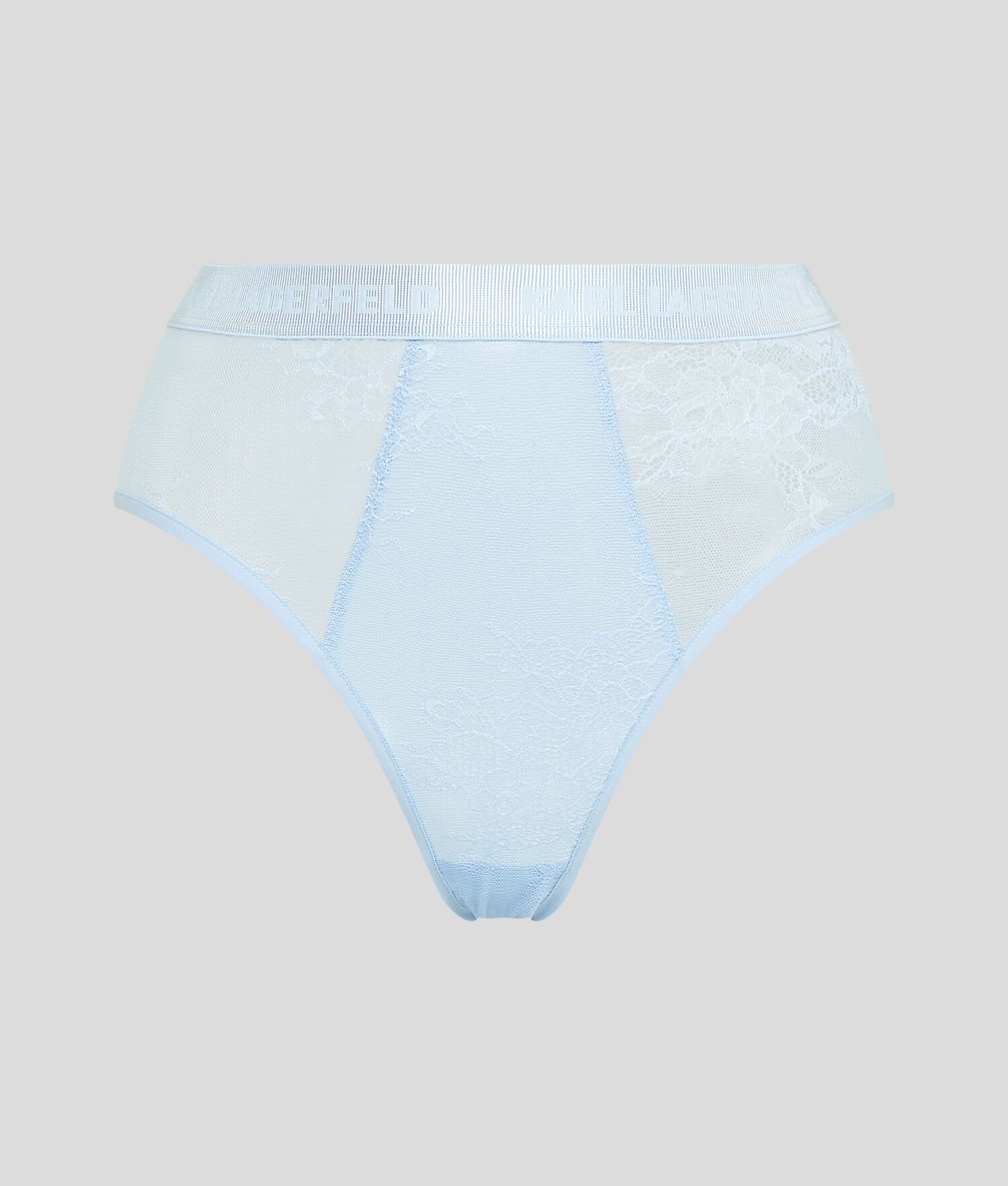 Light Blue Women\'s Karl Lagerfeld Lace Culottes Underwear | TH013KMAZ