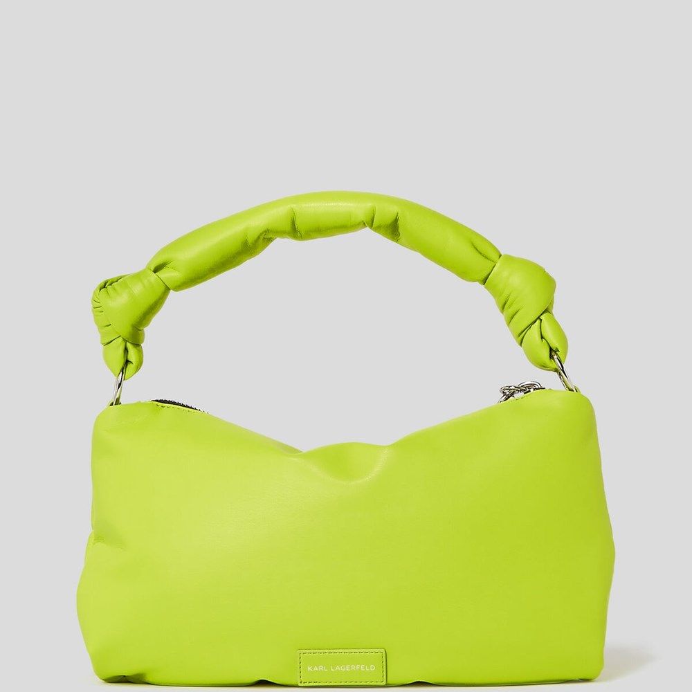 Light Green Women's Karl Lagerfeld K/Knotted Small Shoulder Bags | TH680GQAB