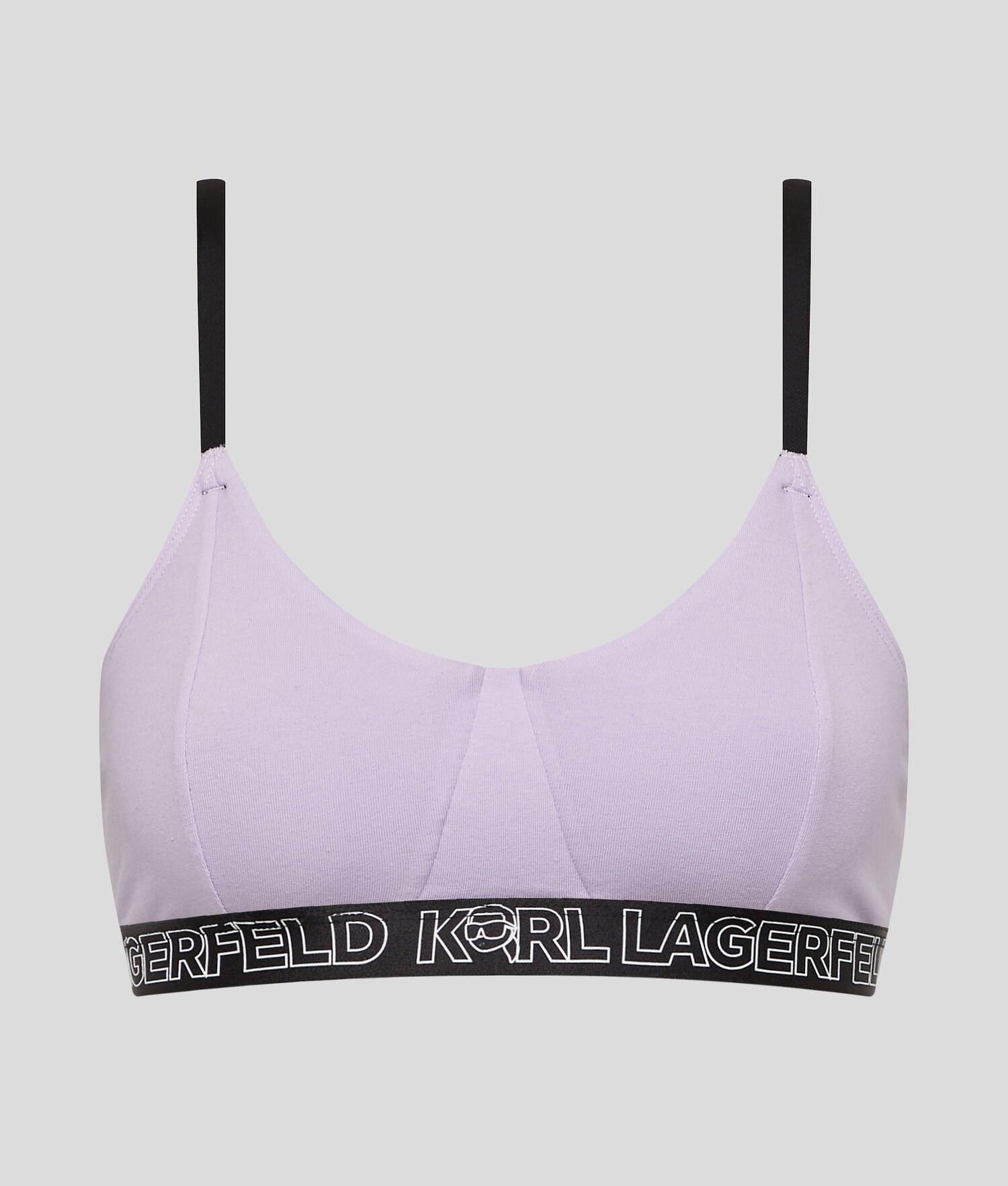 Light Purple Women's Karl Lagerfeld Ikonik 2.0 Bralette Underwear | TH381KEXO